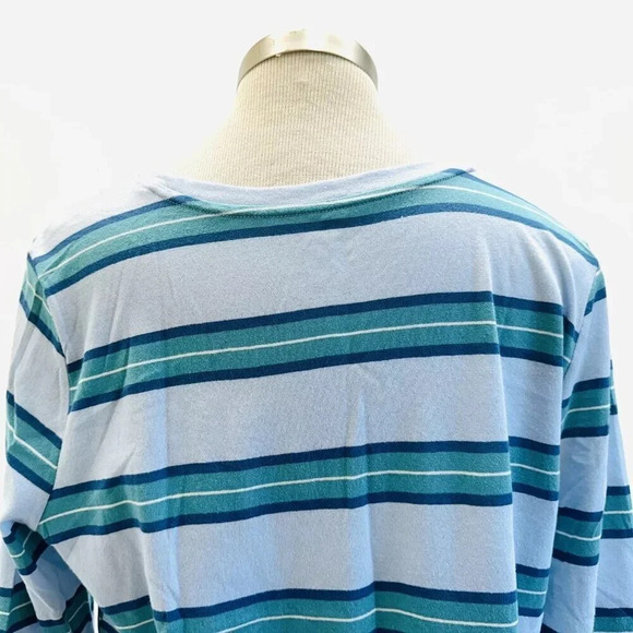 NWT SO Juniors Long Sleeve Pullover Round Neck Striped Mulit-Colored Shirt Sz XL - Picture 2 of 8